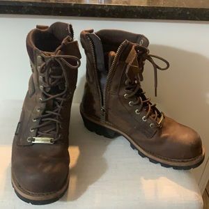 Men’s brown Harley Davidson boots